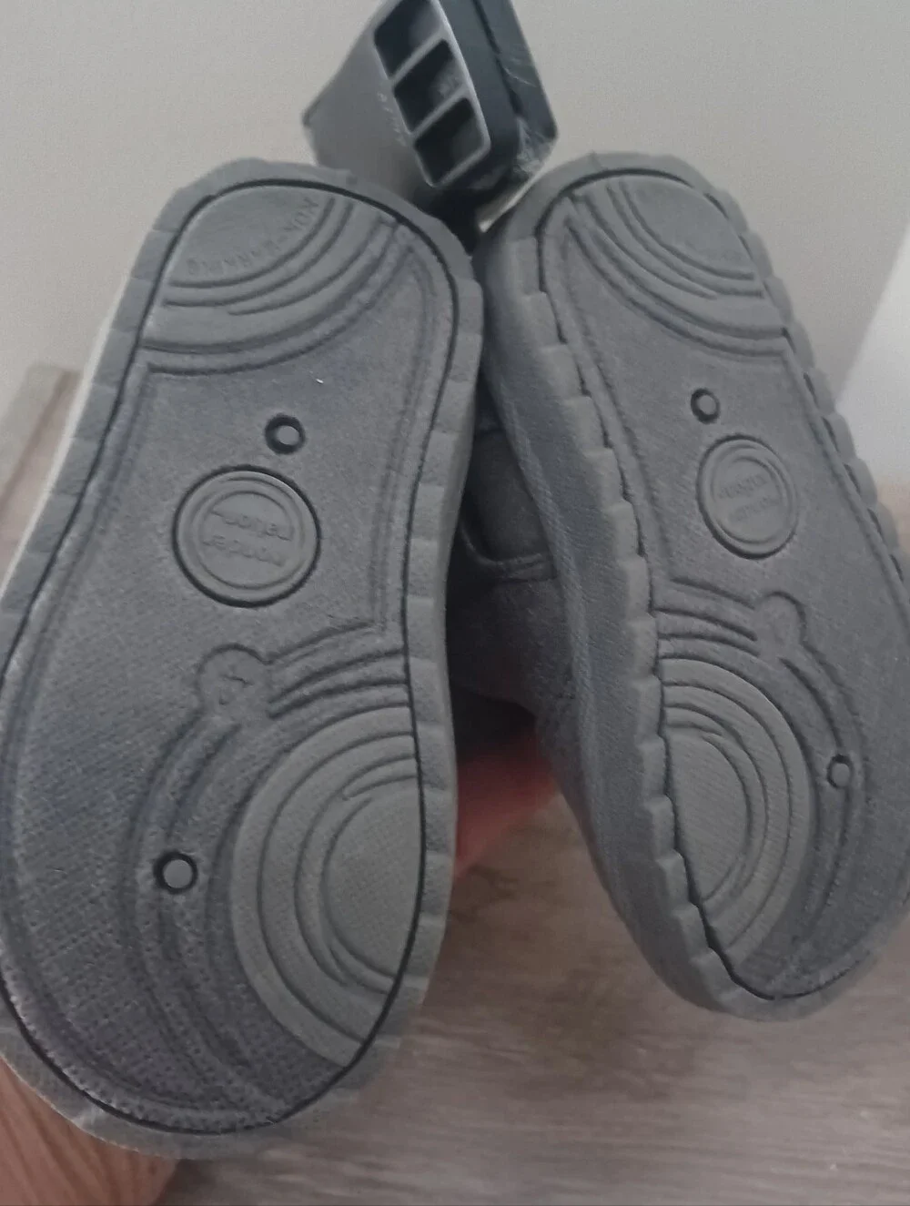Wonder Nation Gray Boots Infants Sz 4